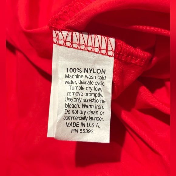 BMW Lifestyle M3 Vintage 90’s Red Kangaroo Pocket Snap Windbreaker Jacket M’s S - Picture 10 of 10